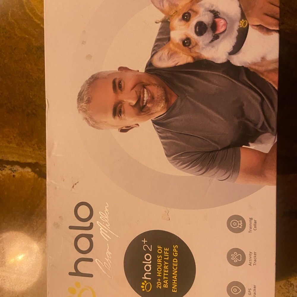Halo collar for dogs.  Never used.  Dang passed away